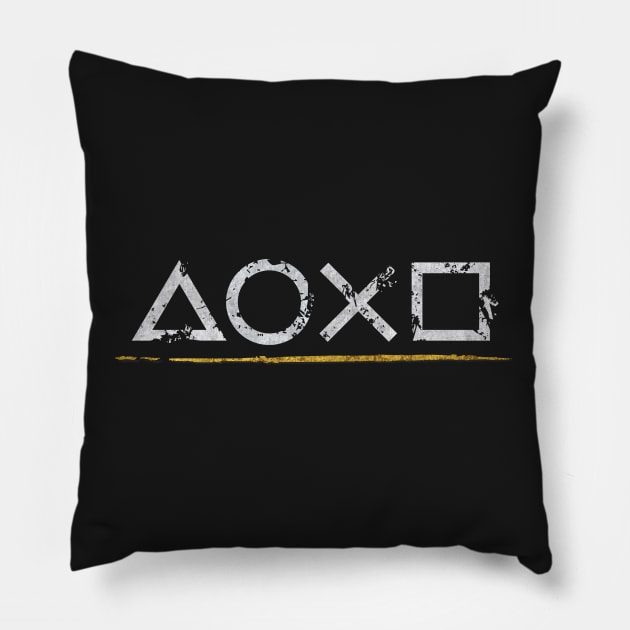 Adventurous Button Icons (Ver. 2) Pillow by nextodie