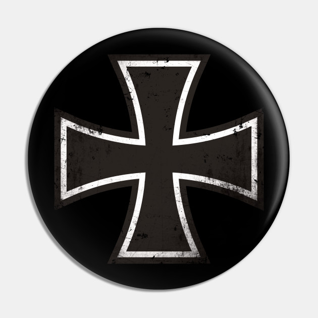 Black Iron Cross Patch New