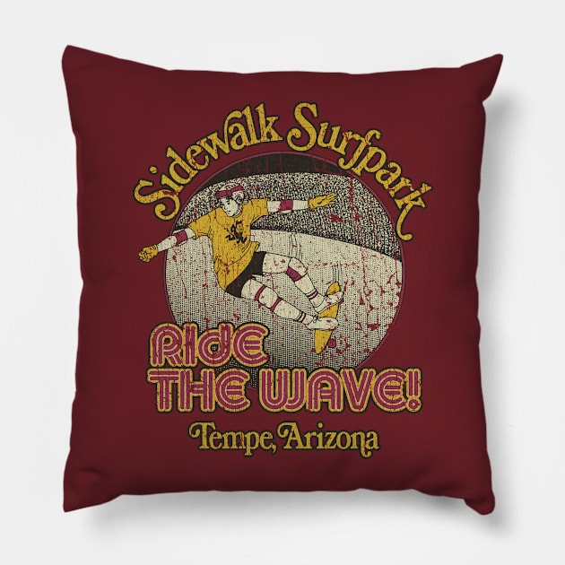 Sidewalk Surfpark Pillow by JCD666