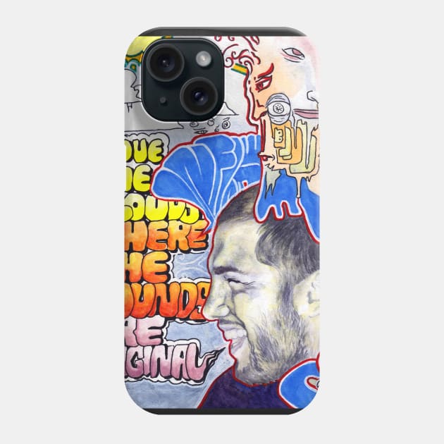 CreekSideKing Phone Case by spaceheadink