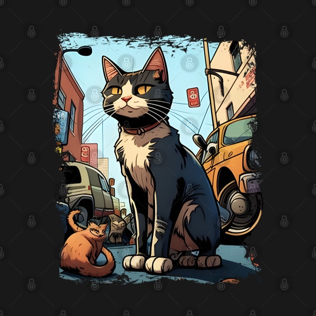 Support Your Local Street Cats Animal Pet Love by Wesley Mcanderson Jones