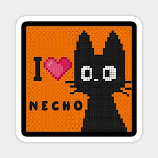 Necho - Retro Vintage Magnet