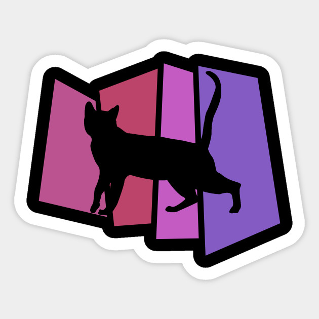 Cat Cat Owner Gifts Cat Sticker Teepublic