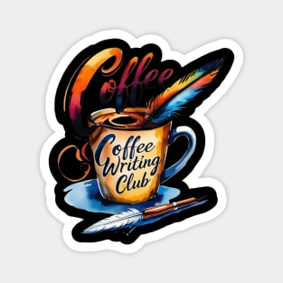 Coffee Writing Club lovers Magnet