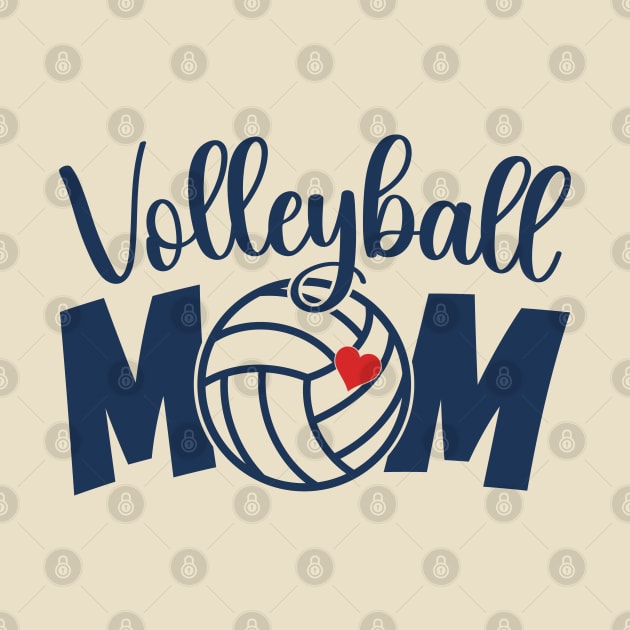 Cute Volleyball Mom Life Senior Volleyball Mama Practice Cheer Mom by Nisrine