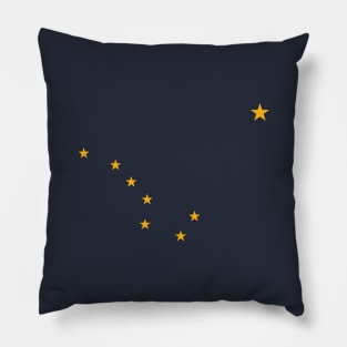 Alaska Flag Stars Big Dipper North Star Pillow