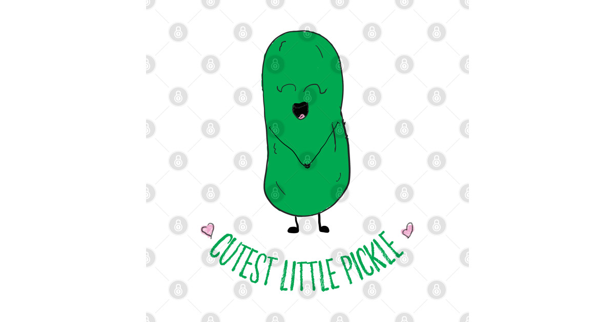 Cutest Little Pickle Pickle Posters and Art Prints TeePublic
