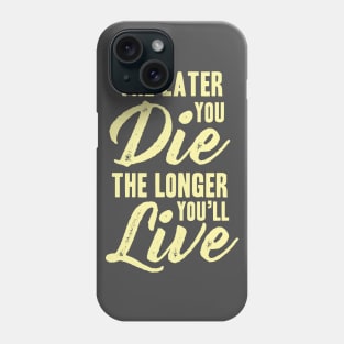 Funny joke text slogan Phone Case