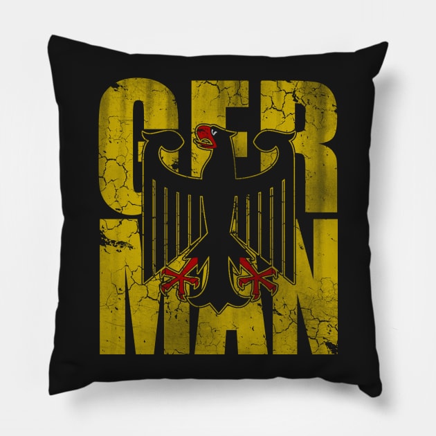 Vintage German Heritage Stack Pillow by E