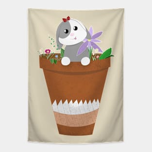 The Cutest Gardening Helper Tapestry