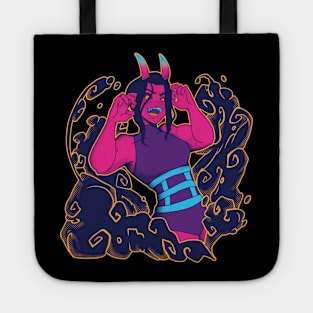 Neon Oni Tote