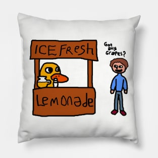 Got Any Grapes? Fresh Design Pillow