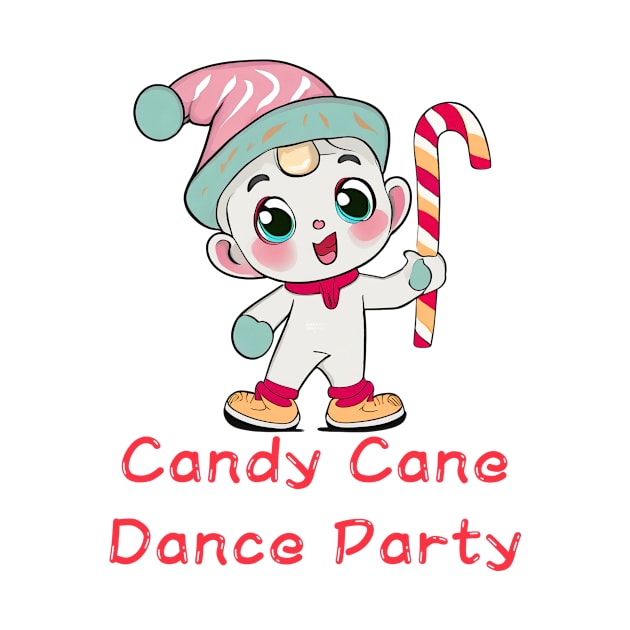 Minty Fresh Moves: Candy Cane Dance Party by Tee Trendz