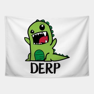 Derp Dinosaur Tapestry