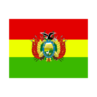 Bolivia coat of arms flag T-Shirt