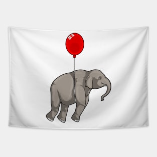 Elephant with Balloon Tapestry