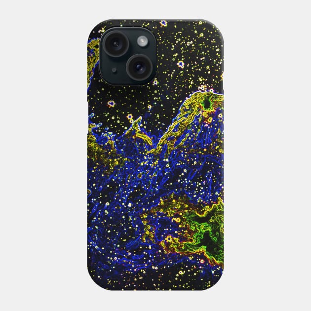 Black Panther Art - Glowing Edges 580 Phone Case by The Black Panther