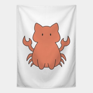 Cancer Cat Zodiac Sign Tapestry