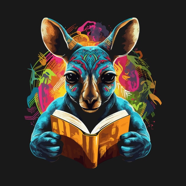 Kangaroo Reads Book by JH Mart