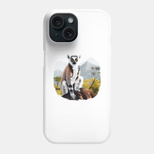 Adorable Lemur Phone Case