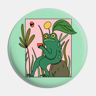 LOVERS OF FROGS AND TOADS Pin