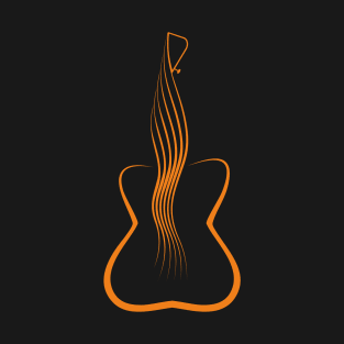 Guitar Female figure T-Shirt