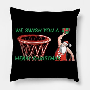 Dunking Santa Pillow