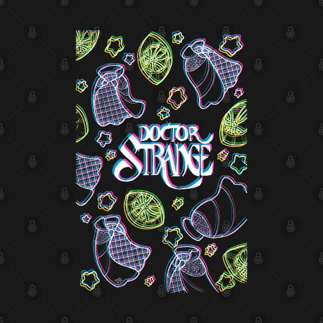 Strange Pattern (neon ver.) by RachelB