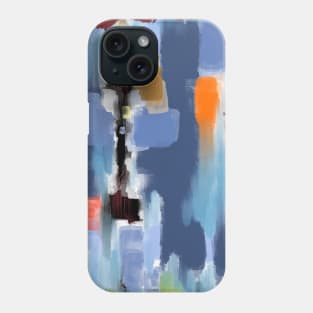 abstract, modern, and colorful art. Phone Case