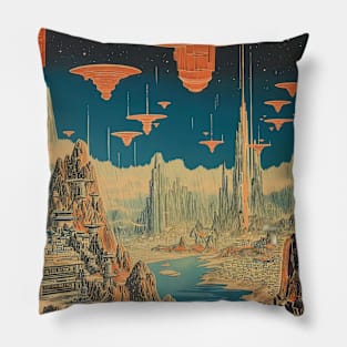 Sapporo Spectacle: Saucers in the Sky Pillow