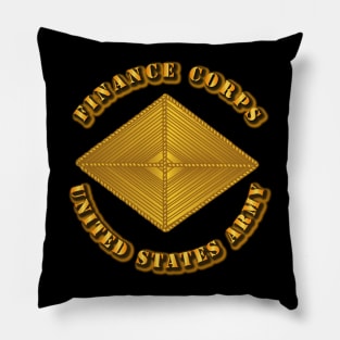 Army - Finance Corps Pillow