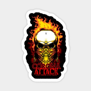 corona attack Magnet