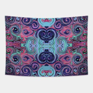 Psychedelic Swirls Tapestry