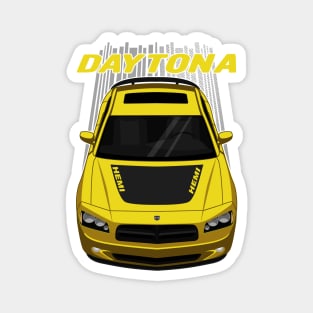 Custom Yellow Charger Daytona Magnet