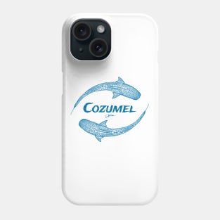 Cozumel Whale Sharks Phone Case