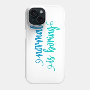 Normal is boring Phone Case