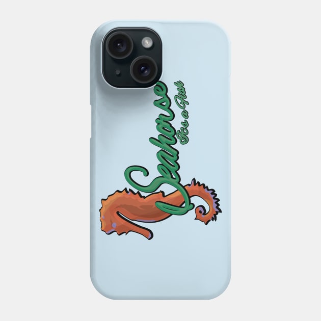 Seahorse Phone Case by EdwardLarson