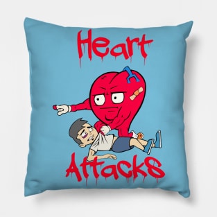 Heart Attacks Pillow