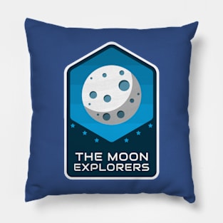 The Moon Explorers Pillow