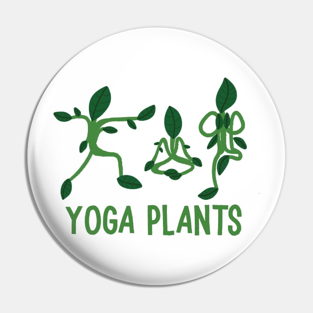 Yoga Plants Pin by Alissa Carin