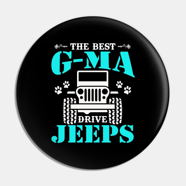 The Best G-ma Drive Jeeps Cute Dog Paws Jeep Lover Jeep Men/Women/Kid Jeeps Pin by Superdadlove