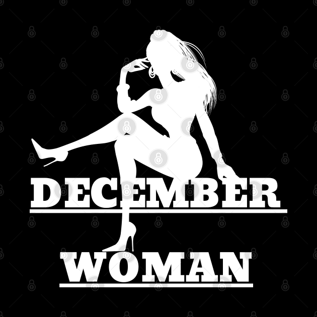 Birthday Gifts for Women December Women December Stylish Woman by NickDsigns