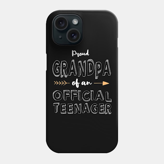 Proud Grandpa Official Teenager Matching Birthday Outfit Phone Case by 2blackcherries