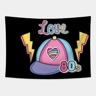 i love 80s Tapestry