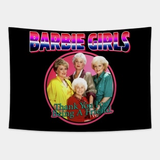 The Real Barbie Girls - Golden Girls Tapestry