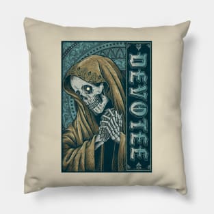 Skeleton Of Devotee Pillow