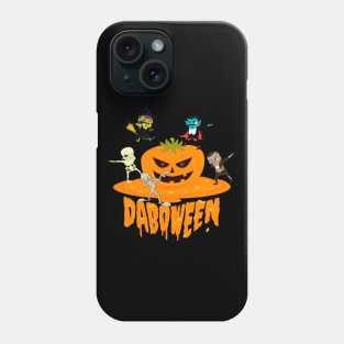 Dabbing Vampire Witch Skeleton Zombie Mummy Halloween Phone Case