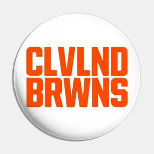 CLEVELAND BROWNS Pin