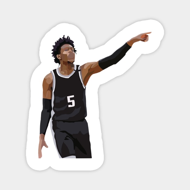 Sacramento Kings | De’Aaron Fox Magnet by ActualFactual