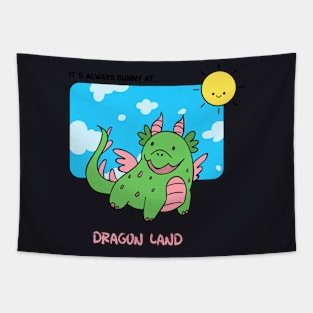 Dragon land Tapestry